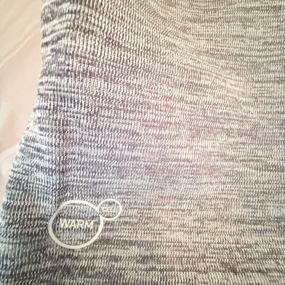 Puma Performance Quarter Zip Lightweight Jacket in Gray and Navy Size Large - Picture 10 of 12